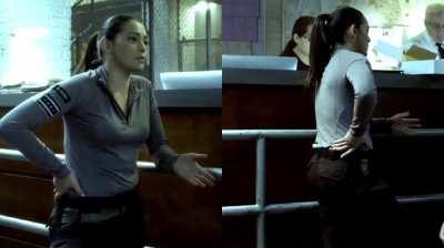 Natalie Martinez has you booked for a date with the Law. (APB)