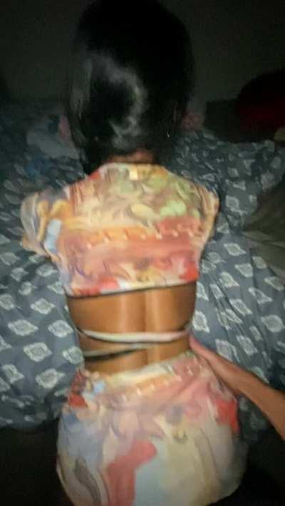 I sent this video to my husband while he was out of town. My FWB from Tinder unloads in me……