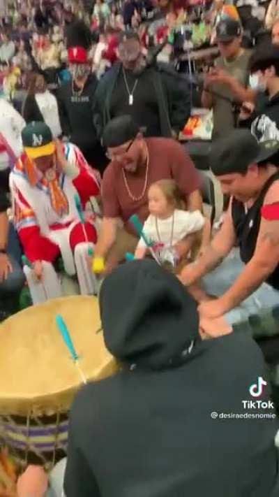 North American indigenous community Pow wow looks like a fun get-together