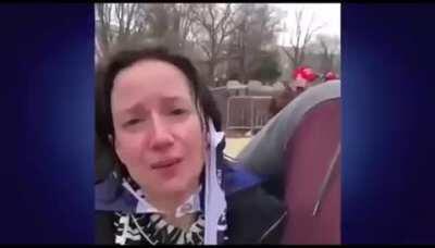 They pushed me down and maced me