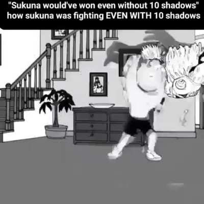 Idc what the interview says gojo solos.