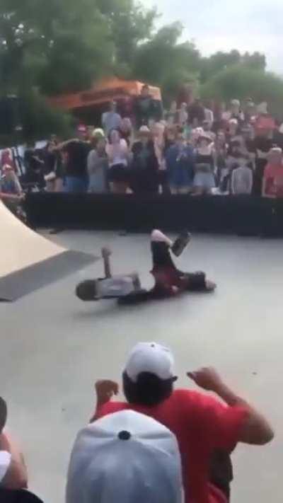 Too cool for a helmet