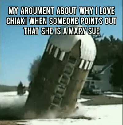 NO YOU CAN'T LIKE CHIAKI!!! SHE'S A M-MARY SUE 🤢🤢🤢 (and in the way of komahina 😳😳)