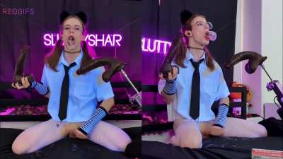 Bubble blowing boy failure~ (⁠≧⁠▽⁠≦⁠)