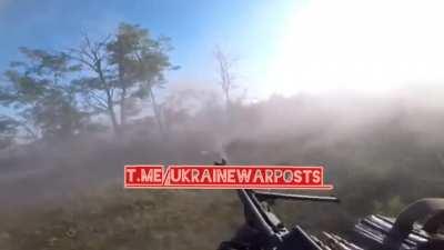 Russian soldiers coming under fire in Kherson
