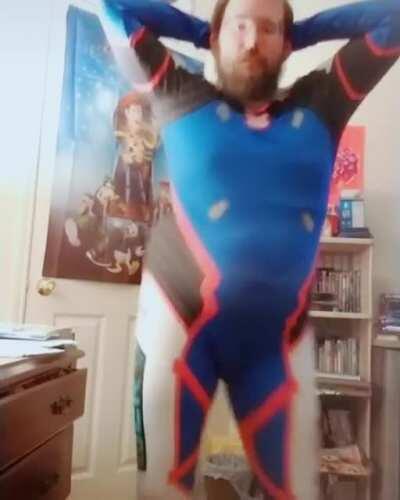 Chad dances without a care about what others think