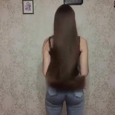 When she turned around, you expected it was going to be a man in a wig. . . didn't you?