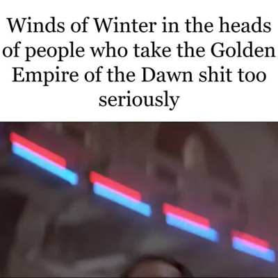 Victarion winding up in Yi-Ti to add the Lion of the Night into his mixed religion pantheon