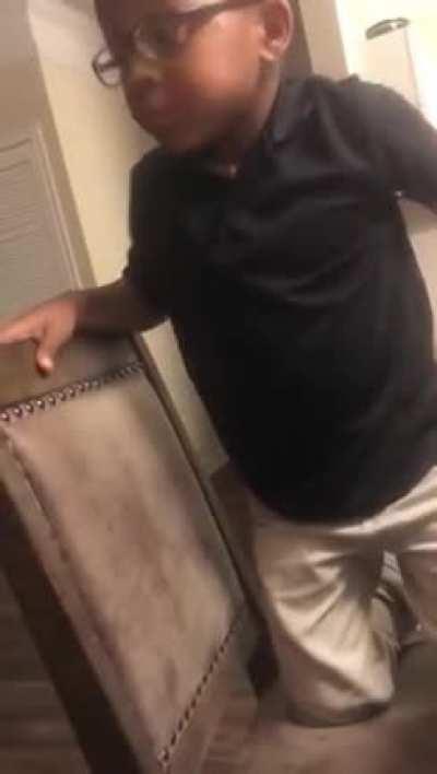 Kid hears parents having sex and confronts them.