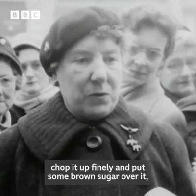 People giving home remedies for the flu, 1959.