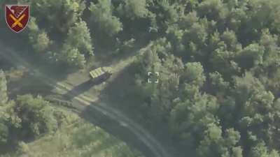 UA POV HIMARS destroying multiple units of Russian artillery, Zaporizhia direction.
