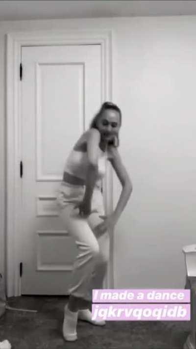 Showing off her skills