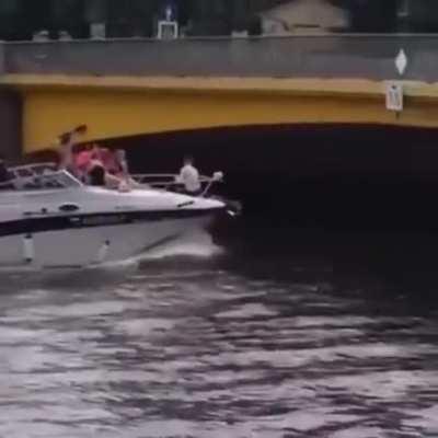 WCGW you go on a speedboat.