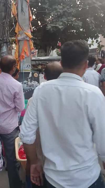 Freak-out at karol bagh market today