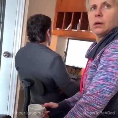 When your daughter tells a dad joke