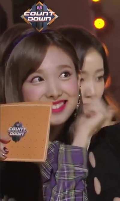 Nayeon being adorable