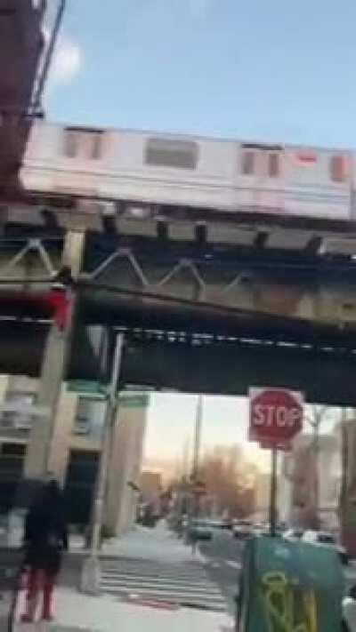 NYC will need some real athletic cops to chase this toll evader!