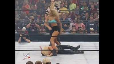 Stacy completely dominating Trish