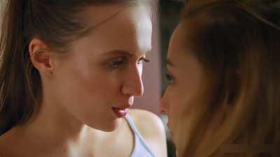 Admitting their love for each other