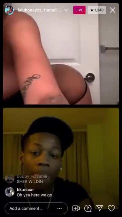 LuLuHoneyz Demon Time Ig live😈😈😈