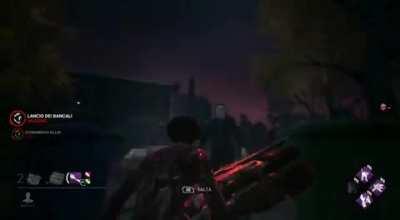 When the survivors start to flicker with the flashlight...