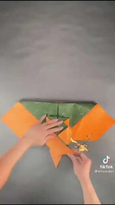 Charizard Origami