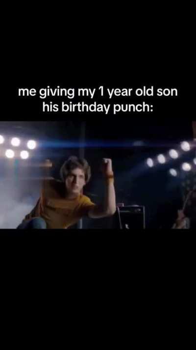 I love punching babies