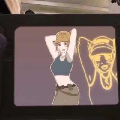 Nem as personagens do cod escapa dos henta....anime