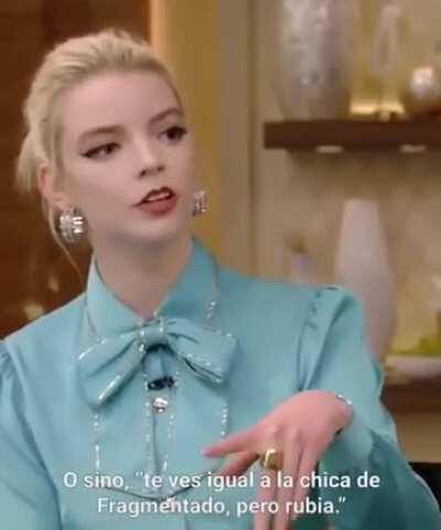 Anya Taylor Joy se habrá criado en Argentina, pero dado que el DDL es uruguayo, corresponde el xpost