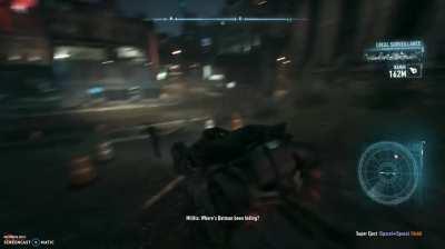 Joker decided to come along for the ride this time