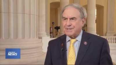 On Rep. Ilhan Omar, Rep. John Yarmuth, who is Jewish, says “A lot of my colleagues overreacted to her remarks.” When asked why he thinks he wasn’t named in censure resolution, though he’s been similarly critical of Israel… he replied: “I’m neither Black, 