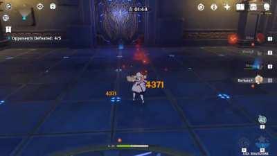 So you guys know the Fatui Agent could do this?