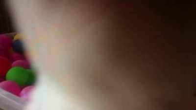 My boys enjoying their ball pit. Best £7 I ever spent (200 ping pong balls)