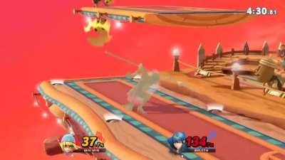 Guys, don't forget that Smash is a 3D game.