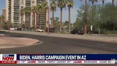 Absolutely No One Shows For... Biden Harris First Big Post Debate Rally... In Arizona