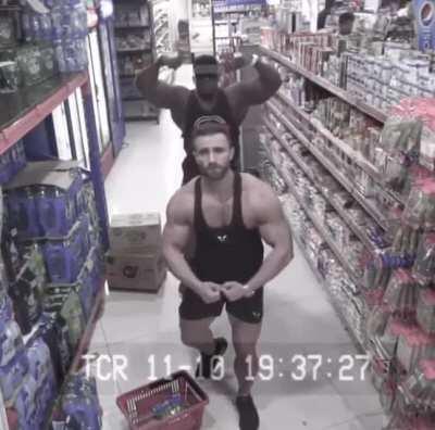 The battle of the strong and sexy