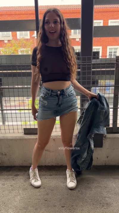 Panties? No need as always