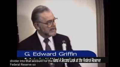 Author of The Creature from Jekyll Island, Edward Griffin: 