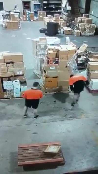 Coupla warehouse dudes