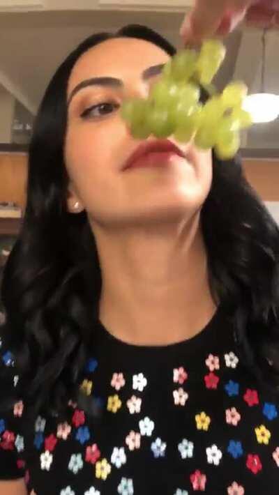 She can do stuff soo good (camila mendes)