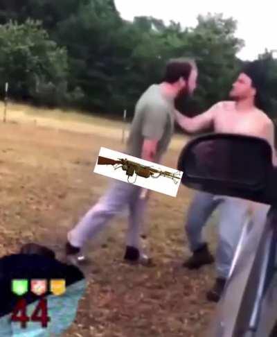 When you accidentally hurt yourself with the wunderwaffe in der riese world at war: