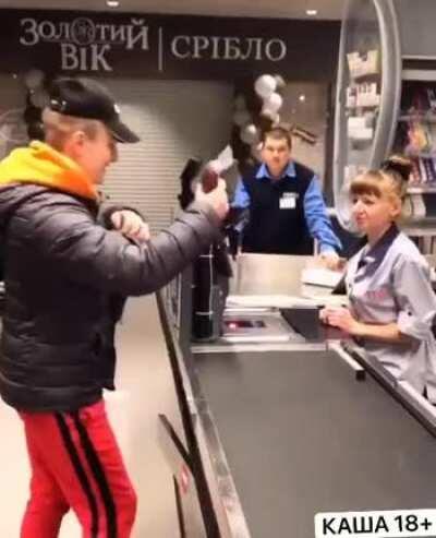 Russian magic trick or how to steal a sausage