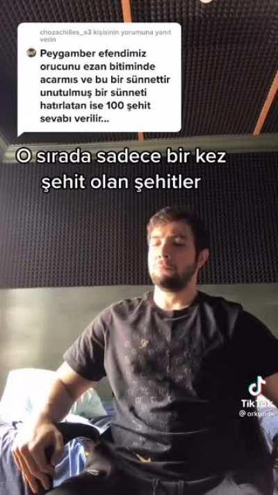 100 şehit sevabı