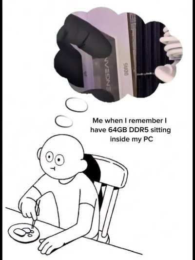 Randomly remembering you have 64GB RAM at home