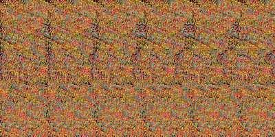 I see your stereogram giraffe and raise you this animated monstrosity