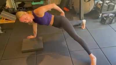 Brie Working Out