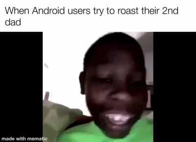 andoid 🤮🤮🤮 Appel 😎😎😎😎