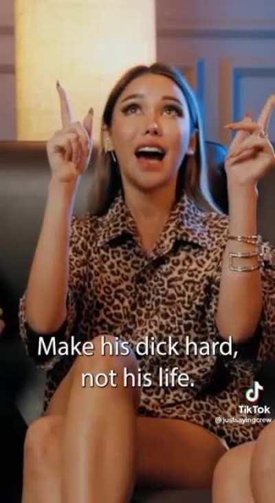 I always try to make his ...