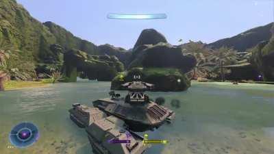 Most amazing Halo Infinite Forge BTB map I've played yet
