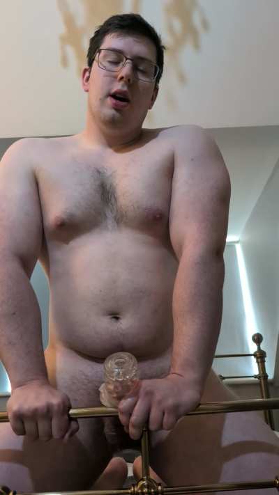 Teasing out a big cumshot with a nice hard fuck